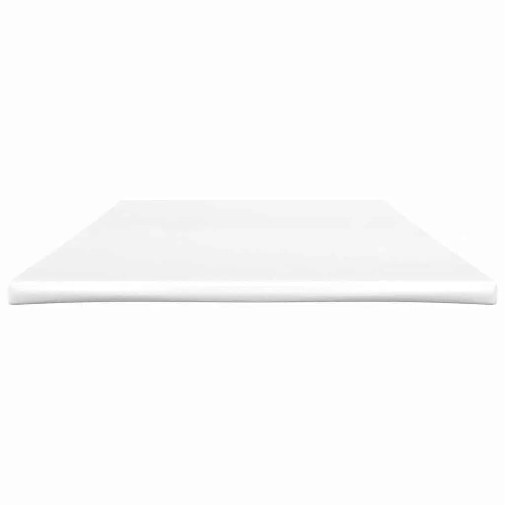 Mattress Topper 107x203x5cm Super Single White Soft Foam Bedding Pad