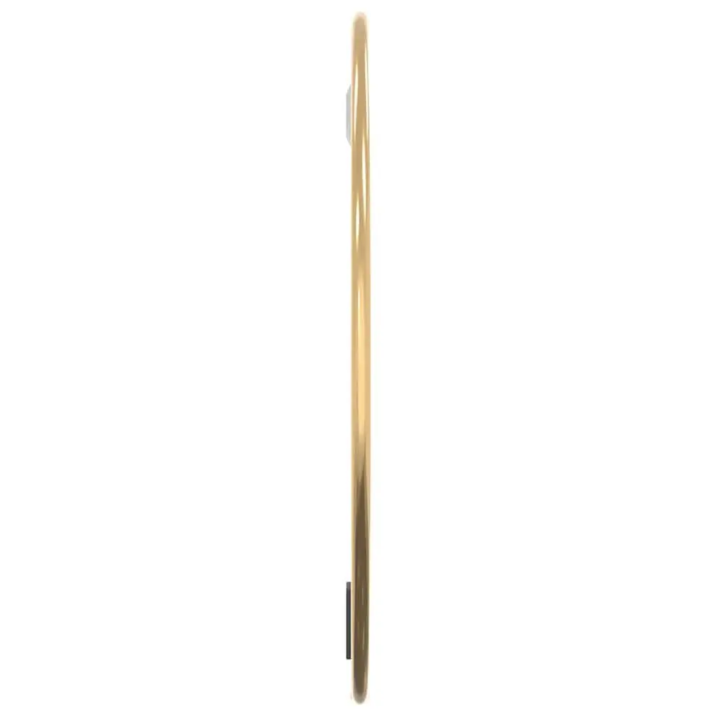 30cm Round Gold Wall Mirror