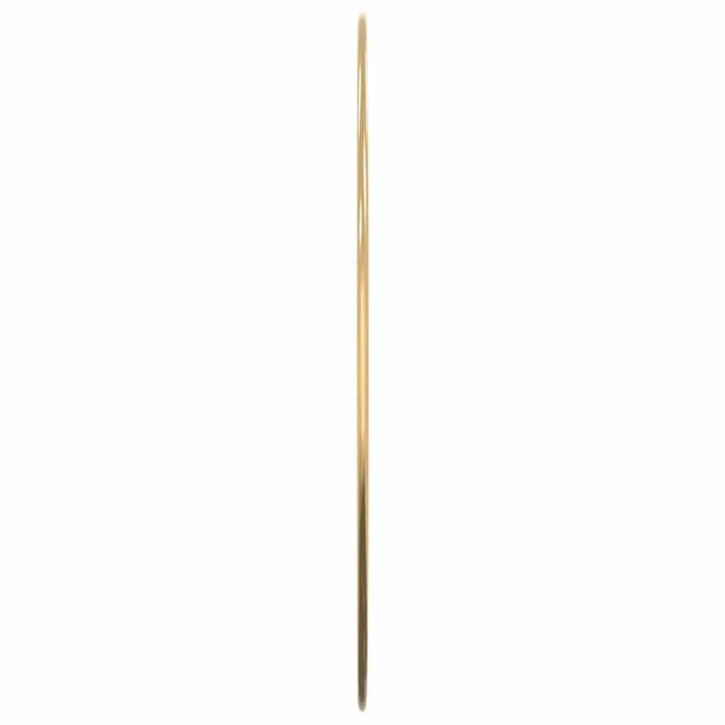 Gold Round Wall Mirror 50 cm