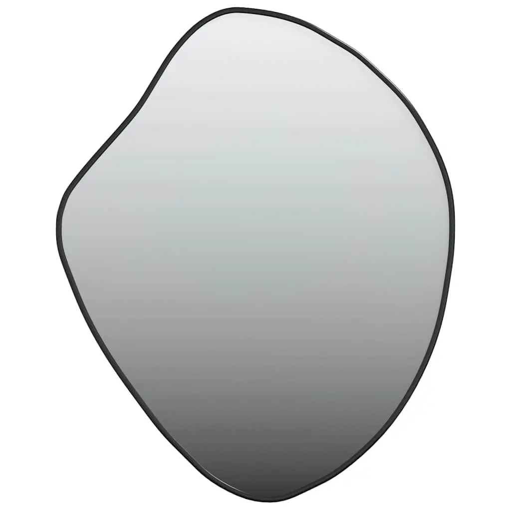 Black Wall Mirror 50x40 cm with PVC Frame