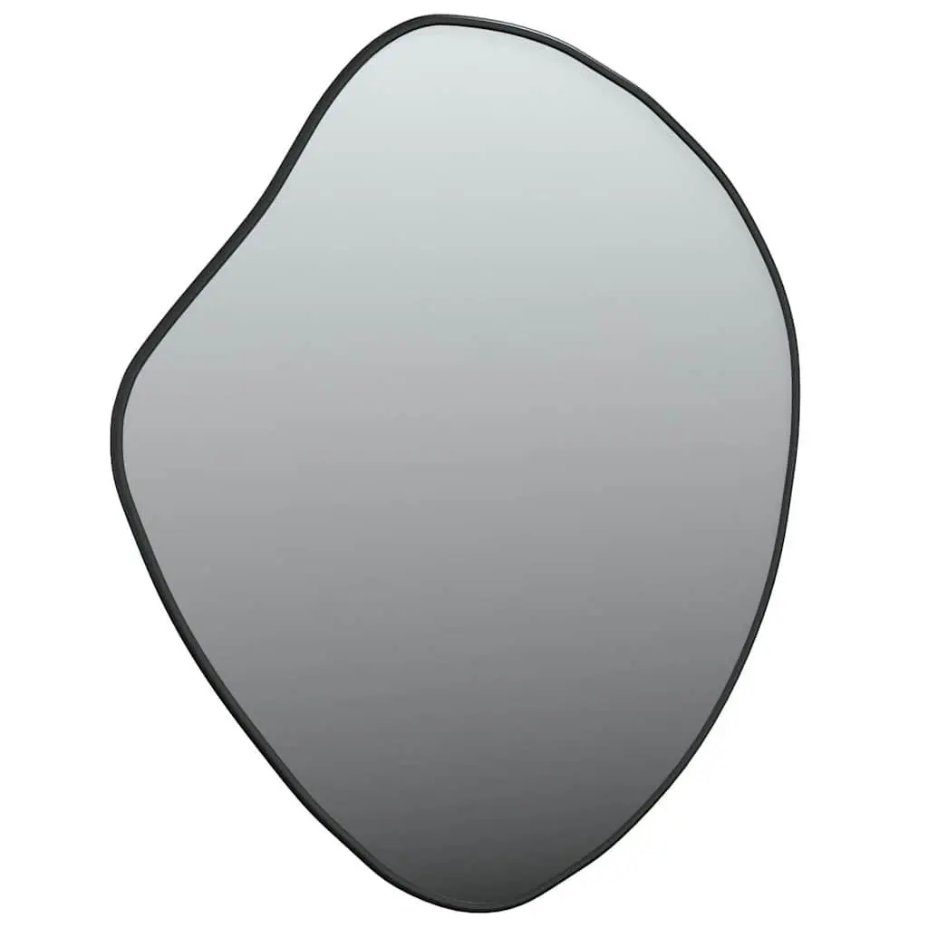 Black Wall Mirror 50x40 cm with PVC Frame