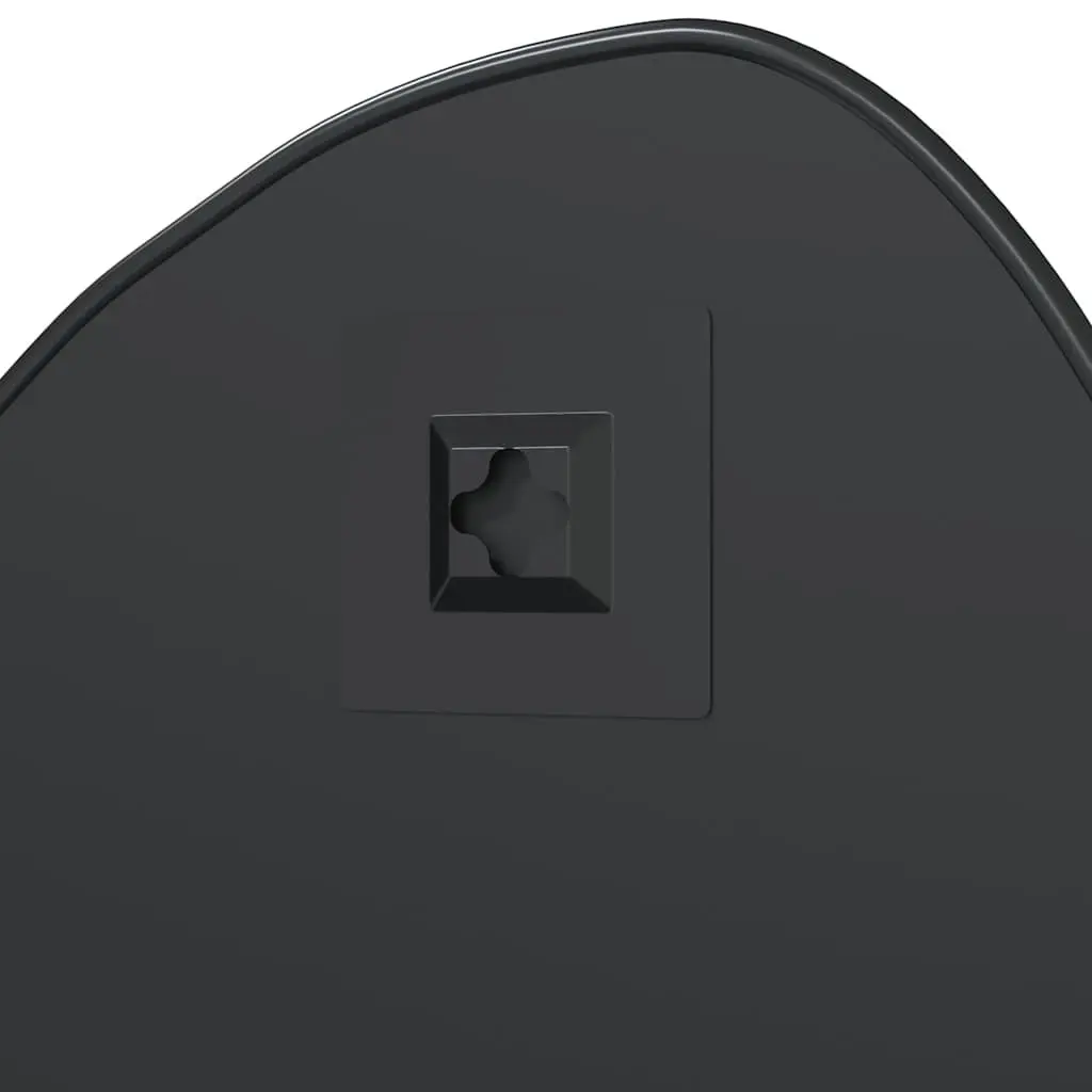 Black Wall Mirror 50x40 cm with PVC Frame