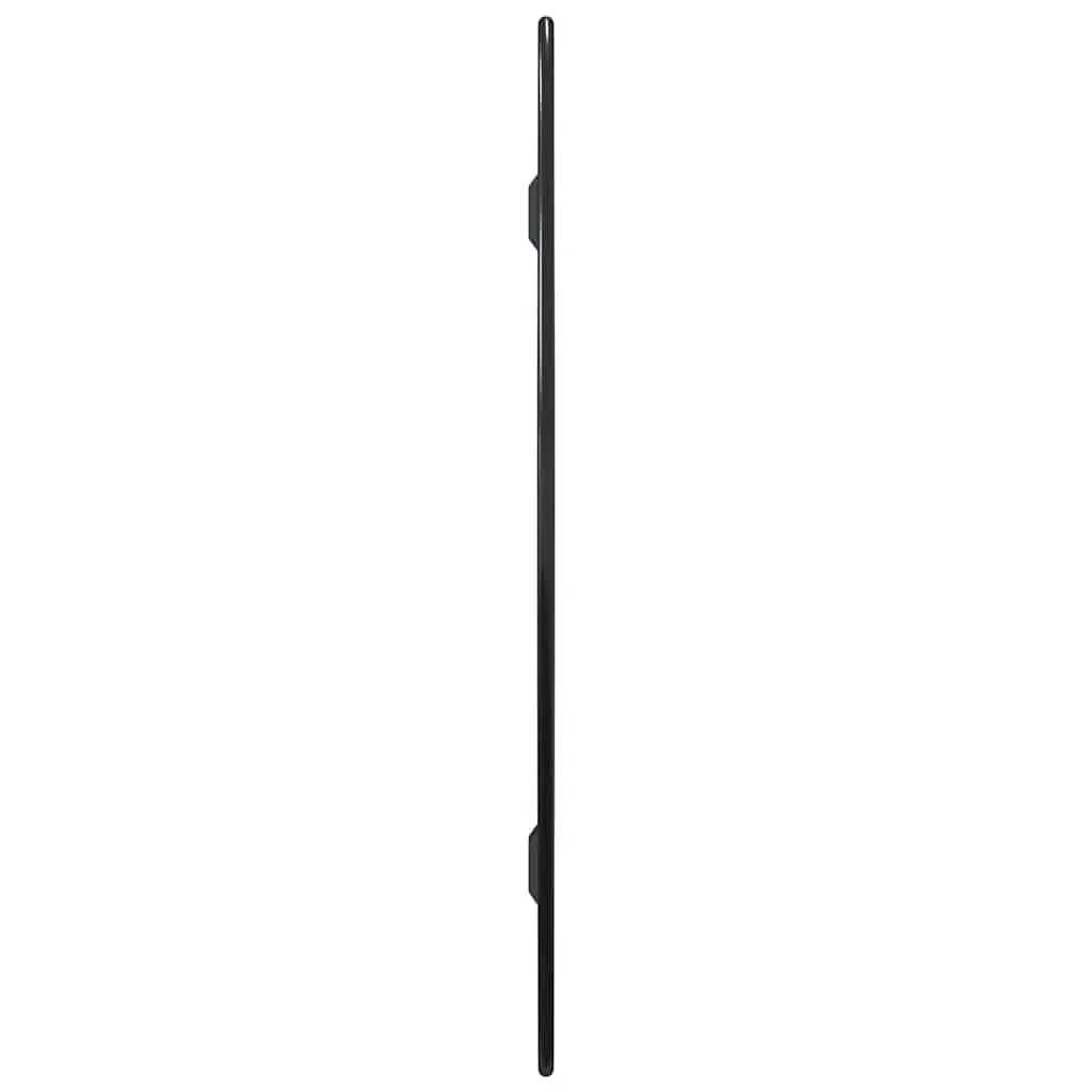 Wall Mirror Black 60x50 cm Glass for Bathroom Bedroom Hallway Home Decor
