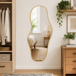 Specifications for Gold Wall Mirror 100x45 cm