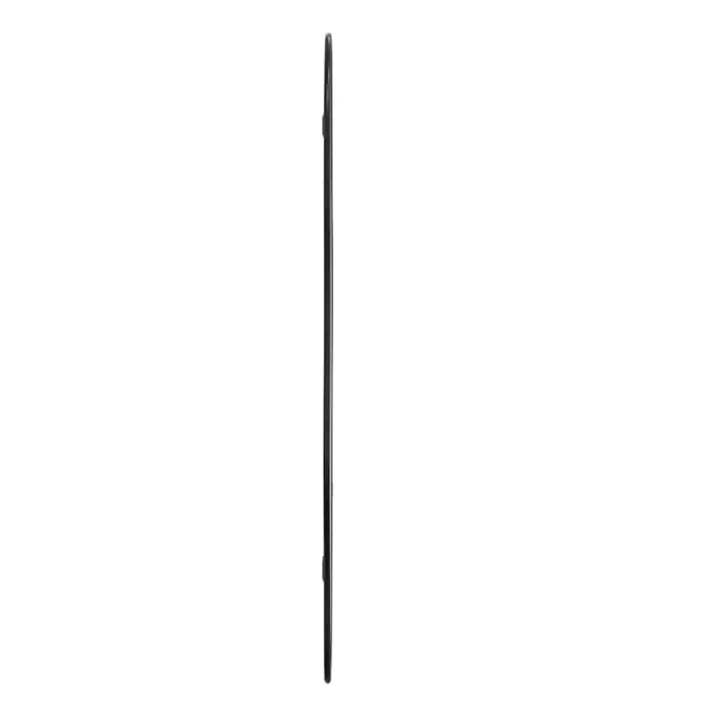 Wall Mirror Black 100x45 cm Minimalist Decor Bedroom Bathroom Hallway Living Room