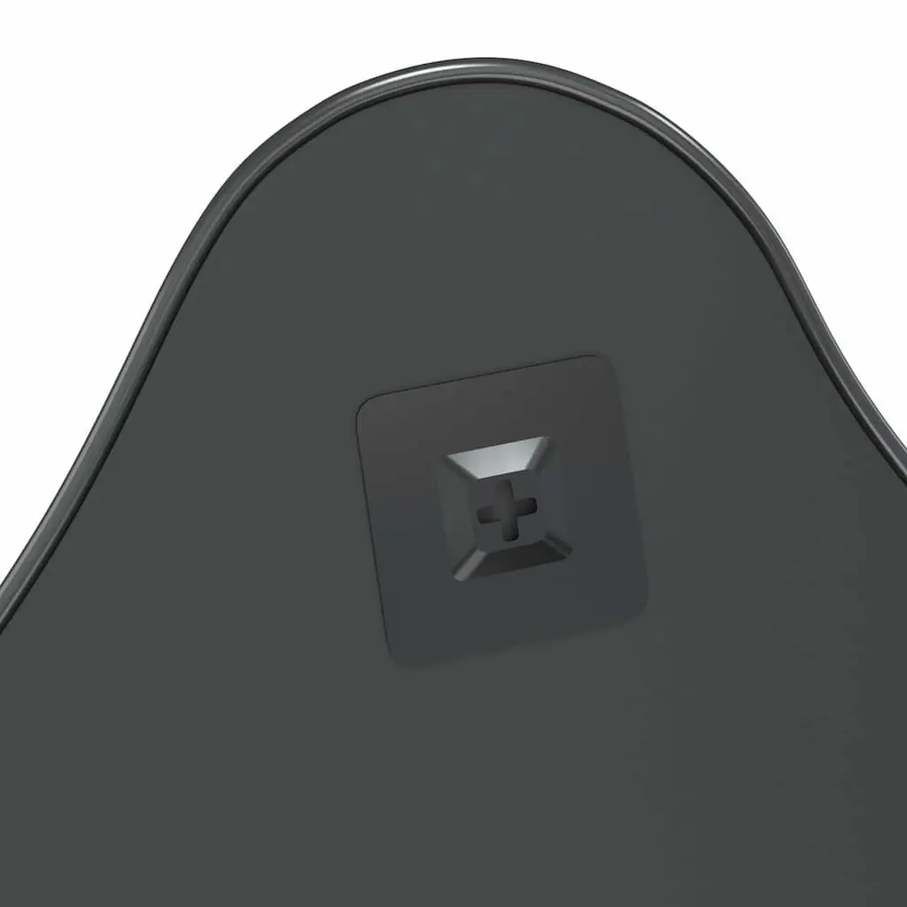 Wall Mirror Black 50x40 cm Bathroom Bedroom Home Decor Minimalist Glass