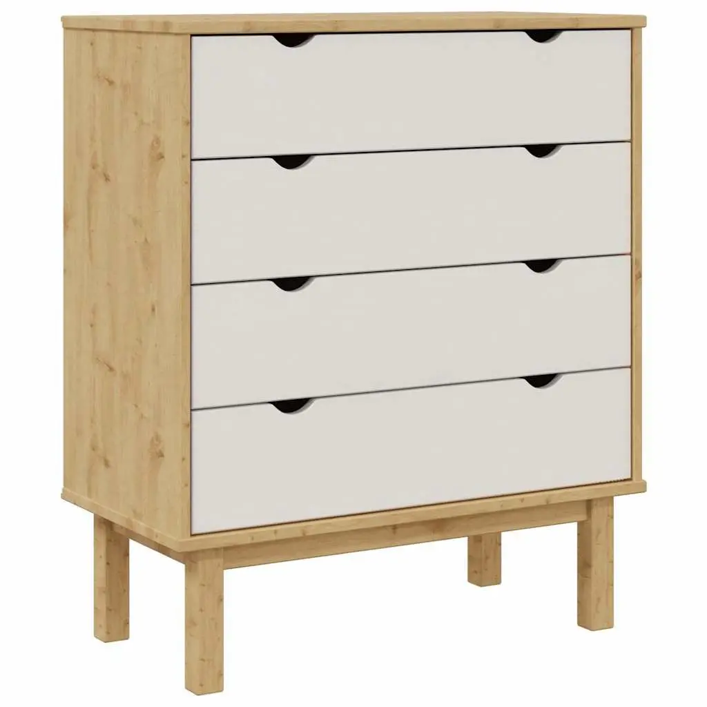 4 Drawer Wooden Cabinet