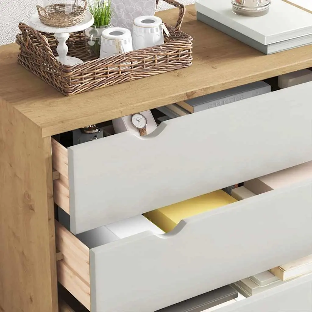 4 Drawer Wooden Cabinet