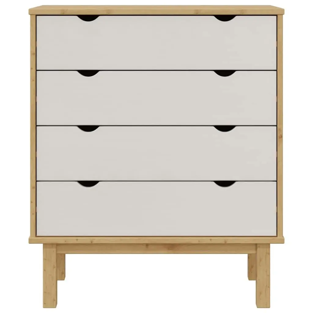 4 Drawer Wooden Cabinet