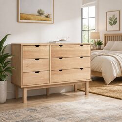Drawer Cabinet Dimensions: 111 x 43 x 73.5 cm - Brown