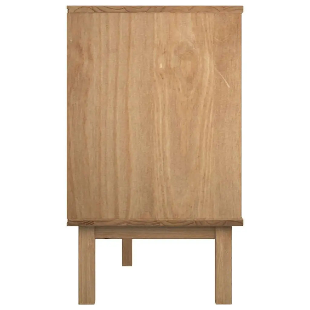 Drawer Cabinet Chest of Drawers Grey Solid Pine Wood Storage Organizer 6 Drawer