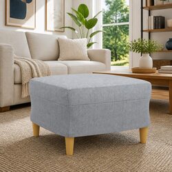 Light Grey Footstool Specifications: 60x50x41 cm