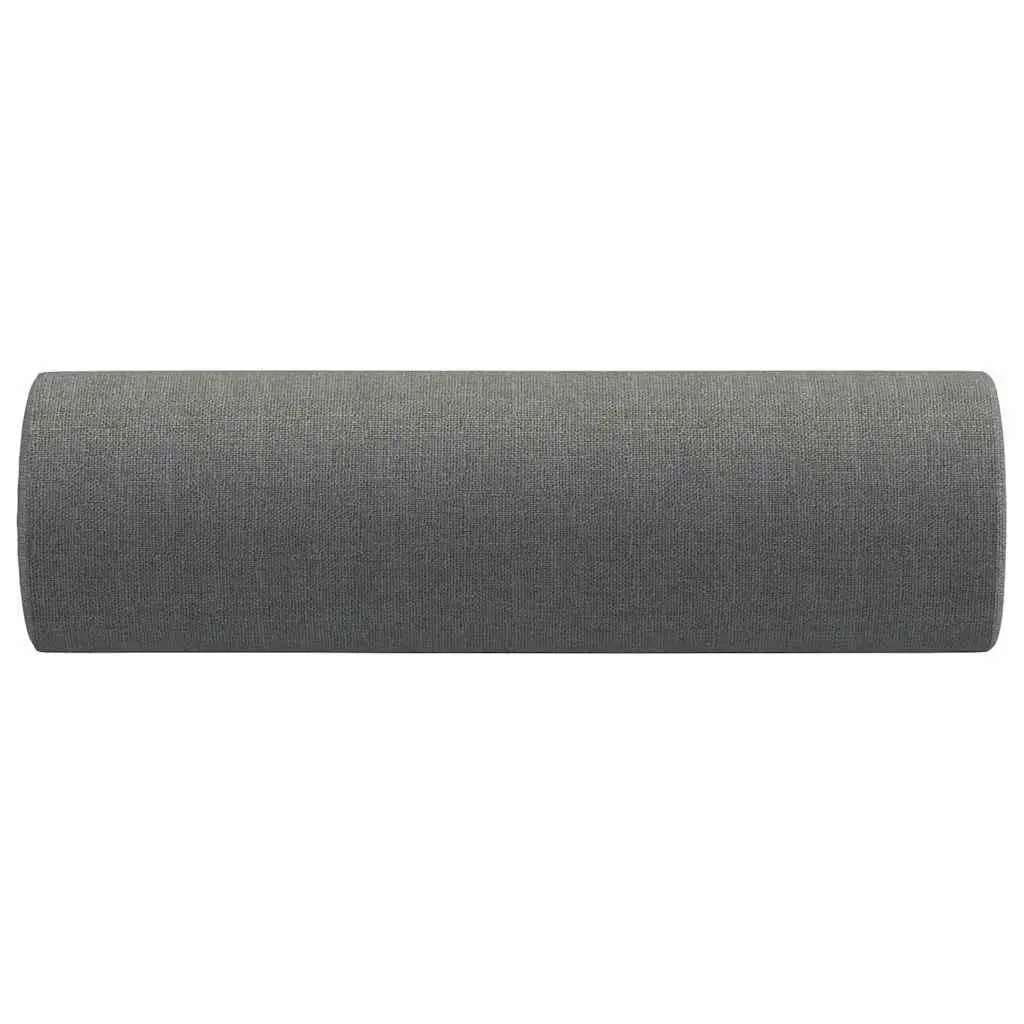Grey Cylinder Throw Pillow Covers