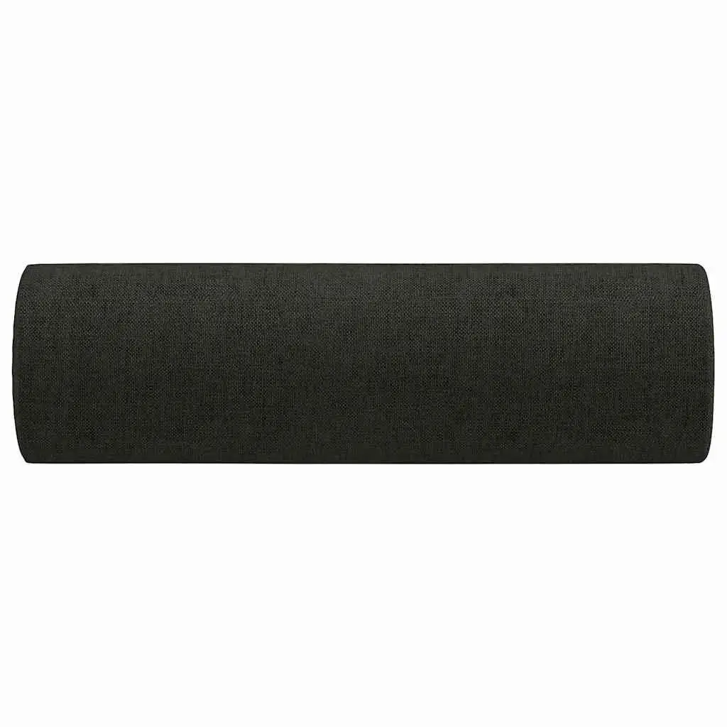 Throw Pillows Living Room 15 x 50 cm Black Cylinder Bolster Decorative Pillow Covers