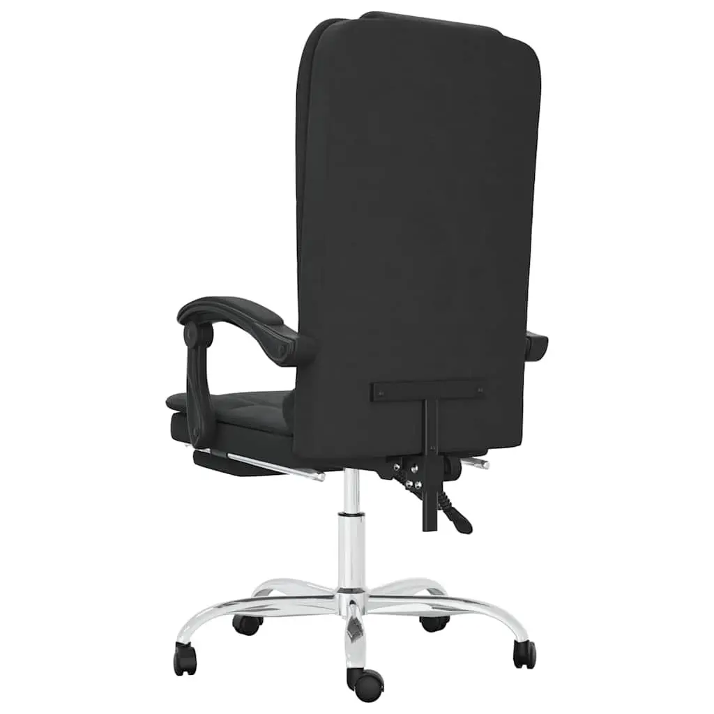 Massage Reclining Office Chair Ergonomic Desk Seat Black