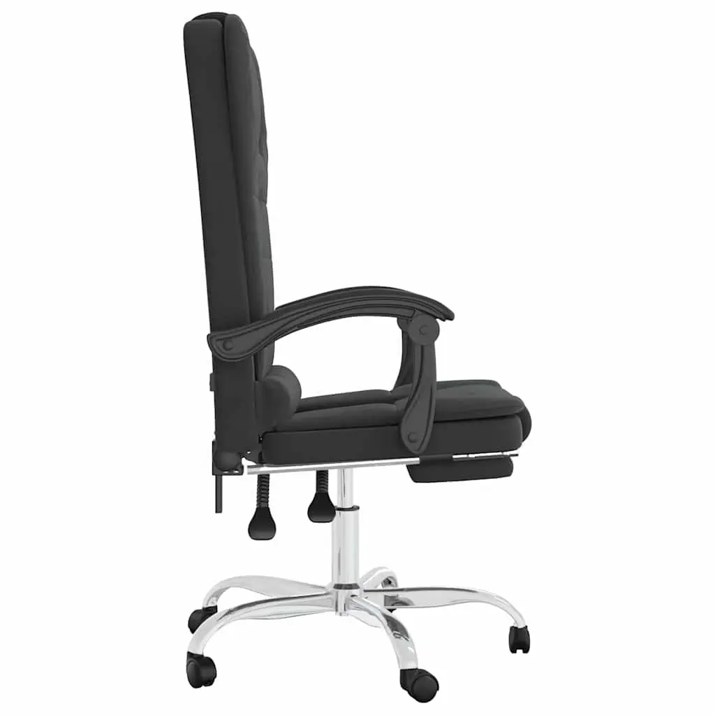 Massage Reclining Office Chair Ergonomic Desk Seat Black