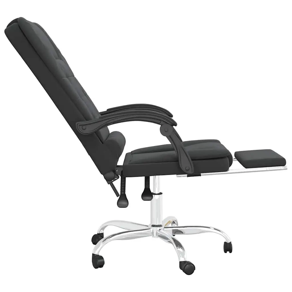Massage Reclining Office Chair Ergonomic Desk Seat Black