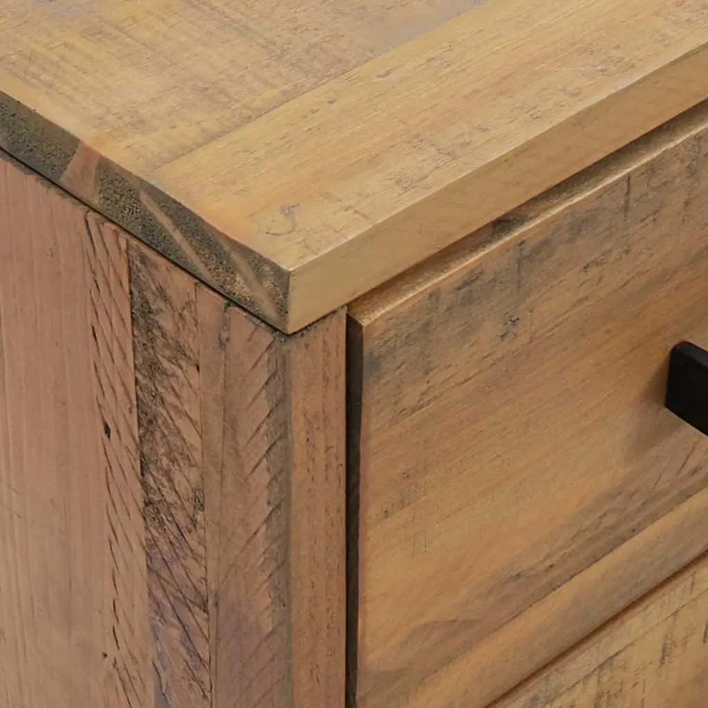 Solid Pinewood Bedside Cabinet
