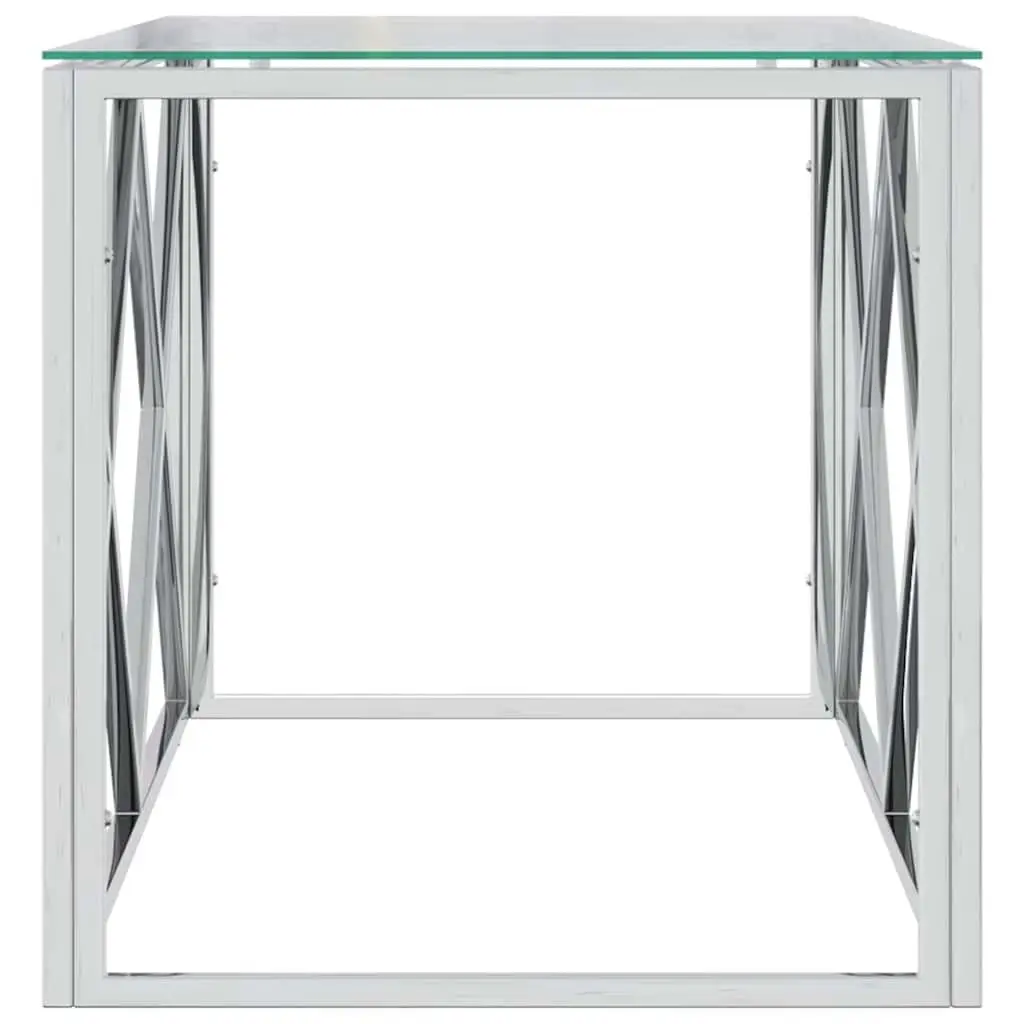 Coffee Table 110x45x45 cm Stainless Steel