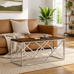 Coffee Table Specifications: Reclaimed Wood and Steel