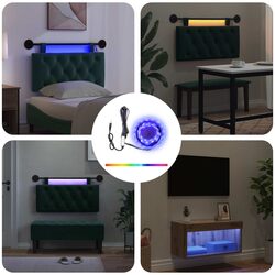 LED Strip Lights 180 cm USB Black SMD5050 - 2 pcs