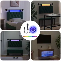 LED Strip Lights 180 cm USB Black SMD5050 - 2 pcs