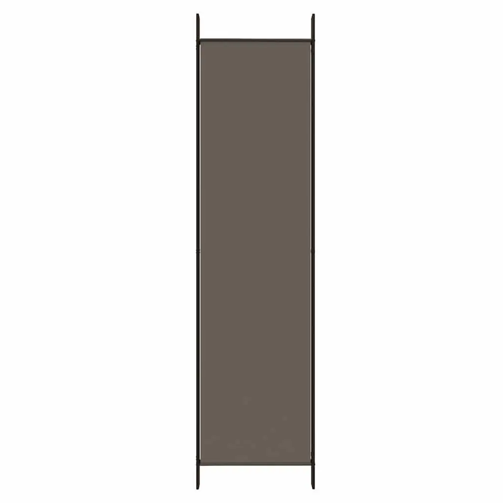 3-Panel Room Divider Folding Partition Screen Fabric Privacy Space Anthracite
