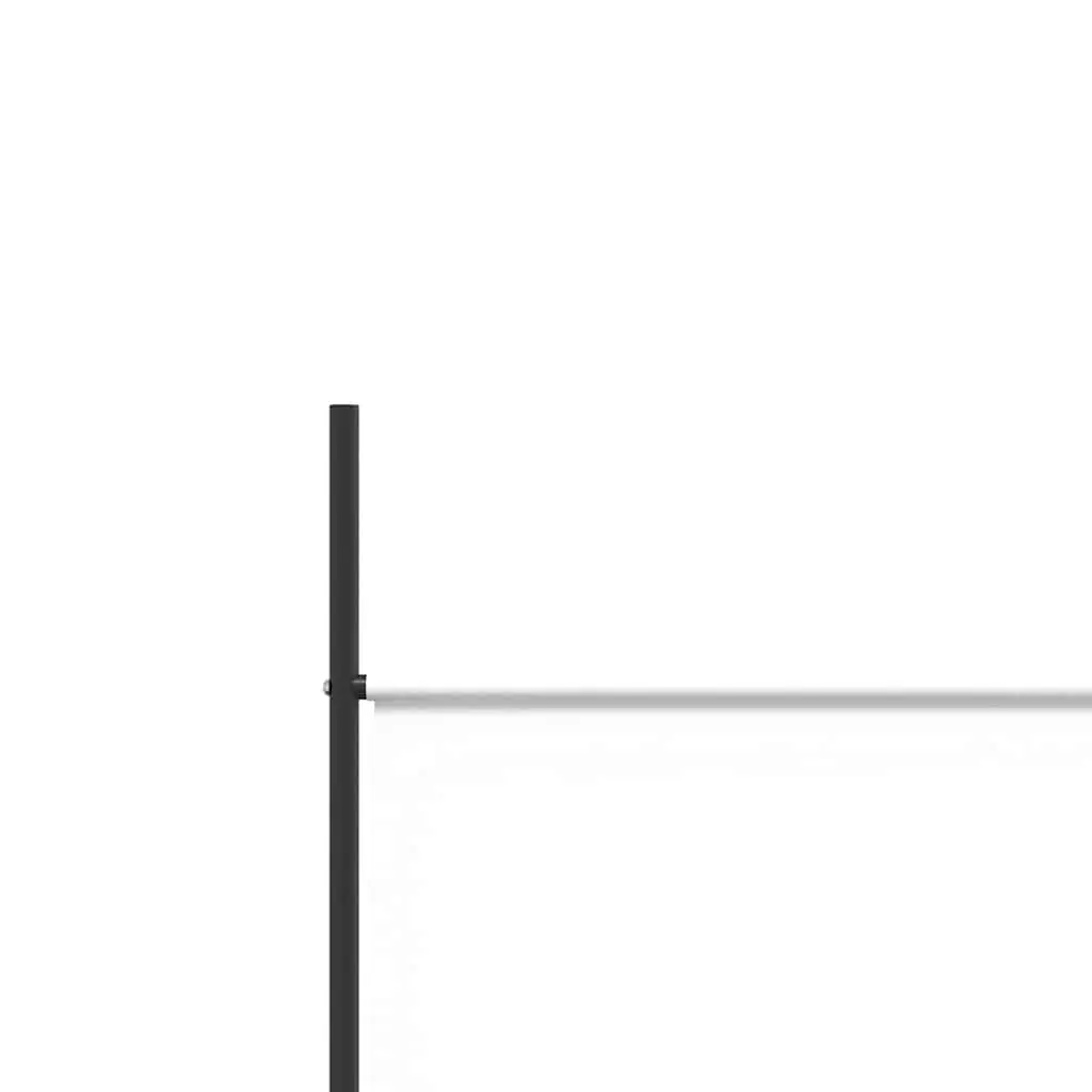 4-Panel Room Divider Screen for Bedroom Living Area 200 x 200 cm White Fabric Foldable Privacy Partition
