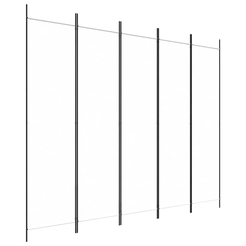 5-Panel Room Divider Screen Folding Partition Privacy Space Separation