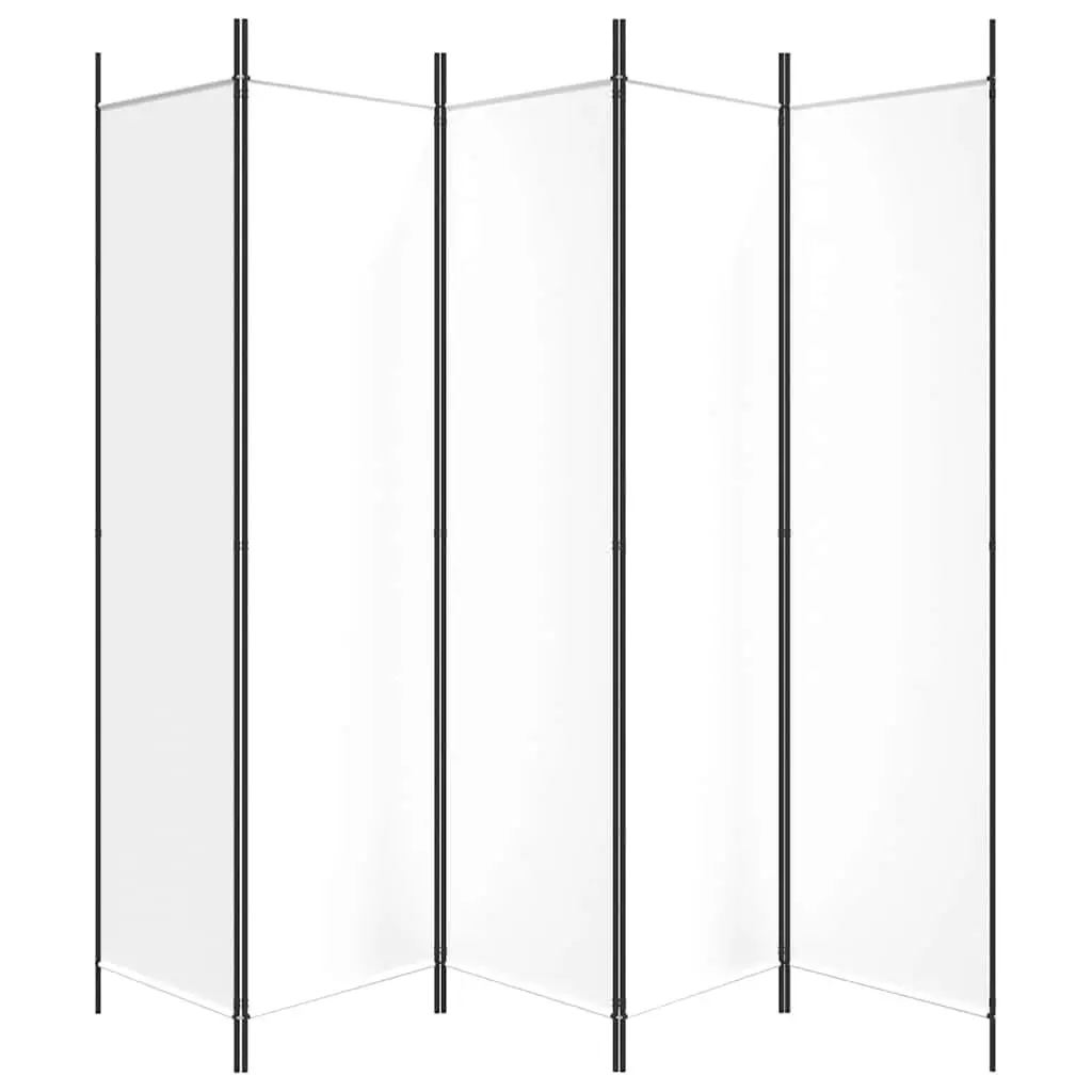 5-Panel Room Divider Screen Folding Partition Privacy Space Separation