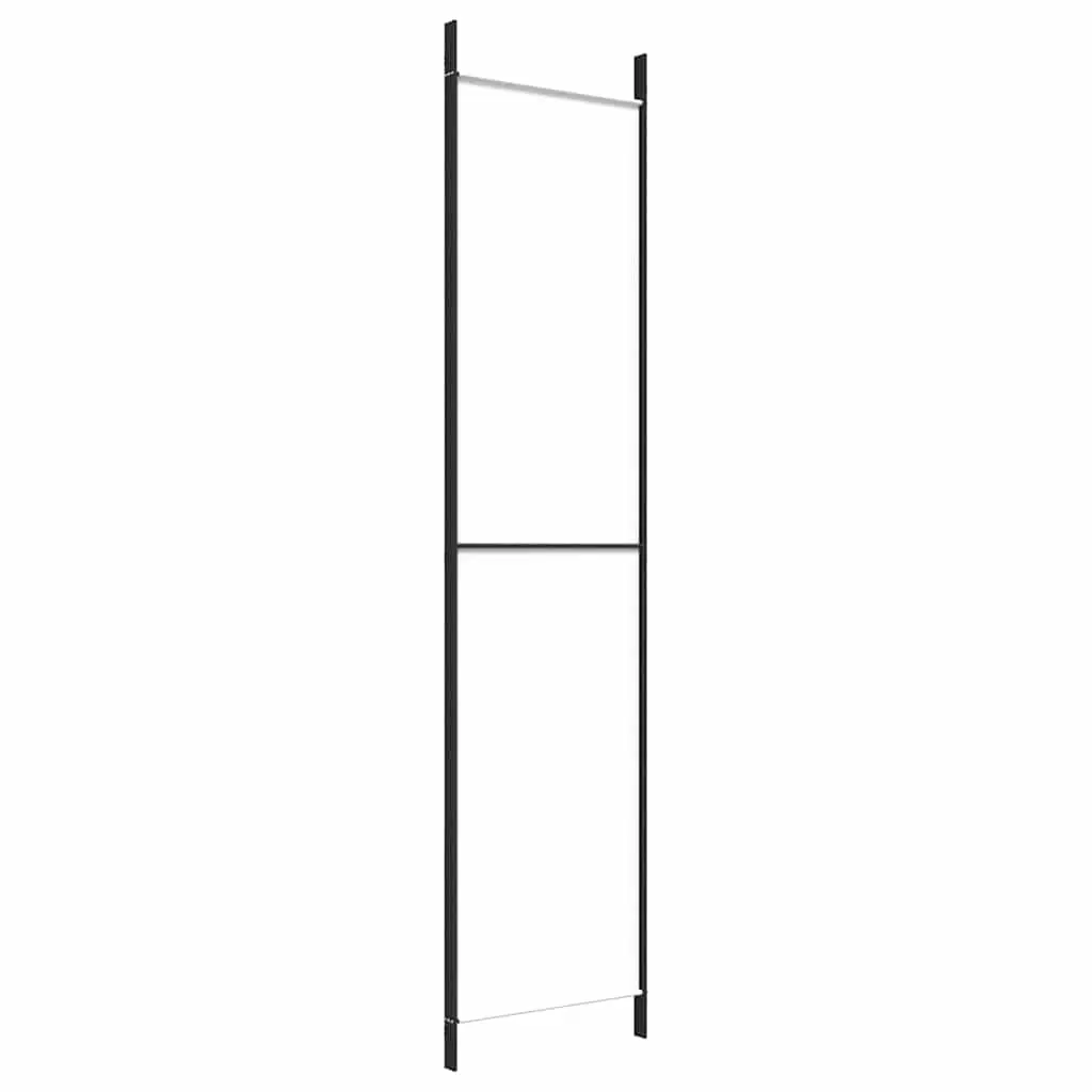 3-Panel Room Divider Folding Screen White Privacy Partition Fabric Foldable
