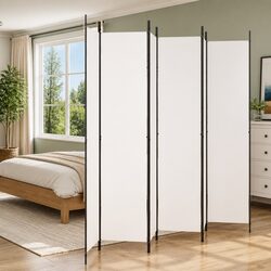 Specifications of 6-Panel Room Divider: 300 x 220 cm, Fabric
