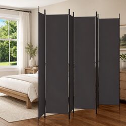 Specifications of Brown 6-Panel Room Divider 300x220cm