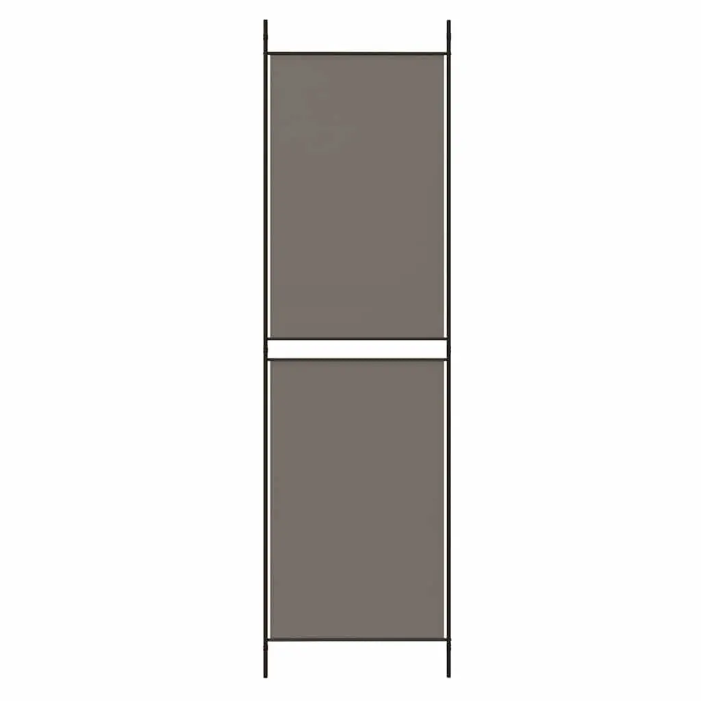 5-Panel Folding Partition in Anthracite