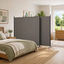 4-Panel Room Divider Dimensions and Features