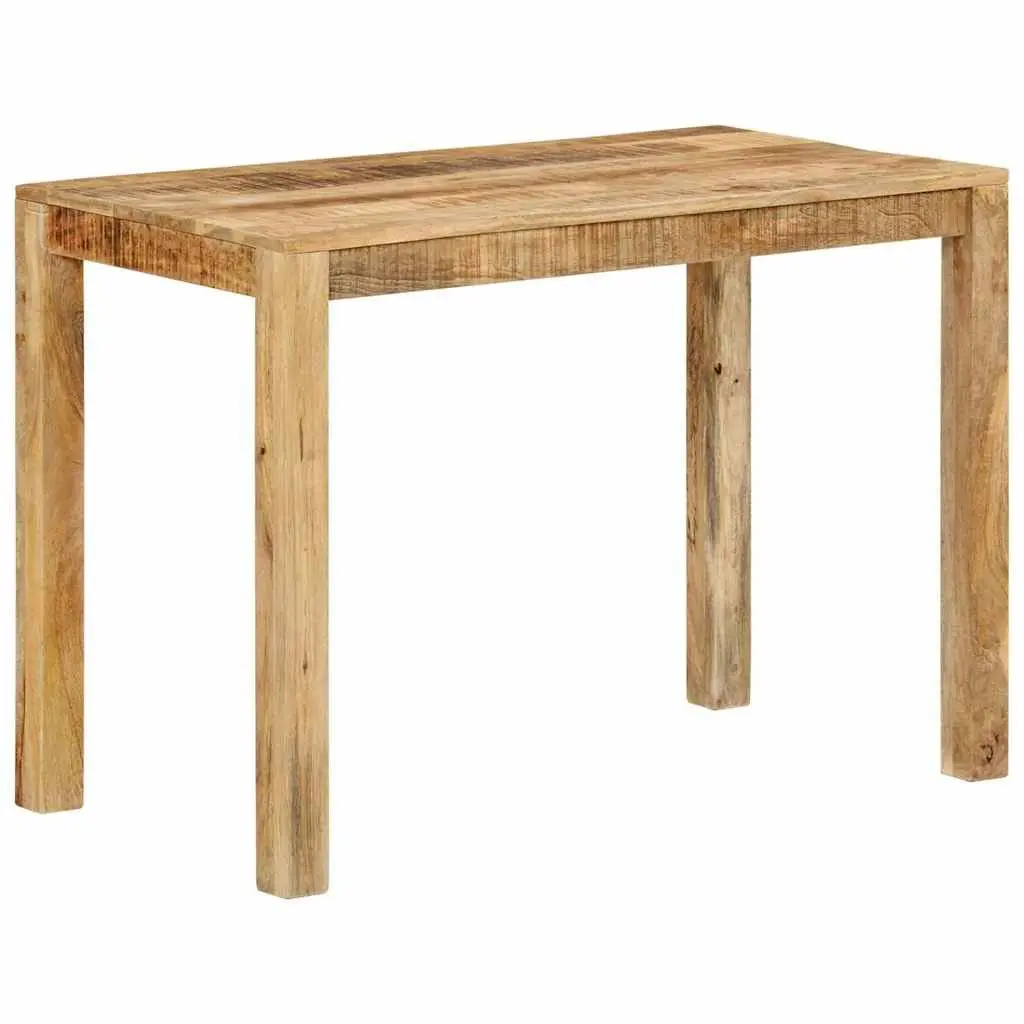 Dining Table 110x55x76 cm Brown Solid Wood Kitchen Furniture Room Desk