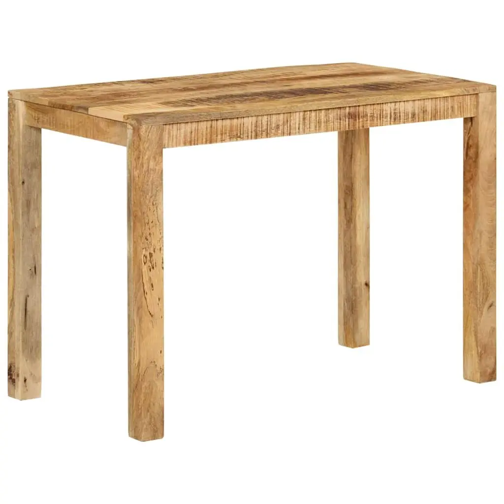 Dining Table 110x55x76 cm Brown Solid Wood Kitchen Furniture Room Desk