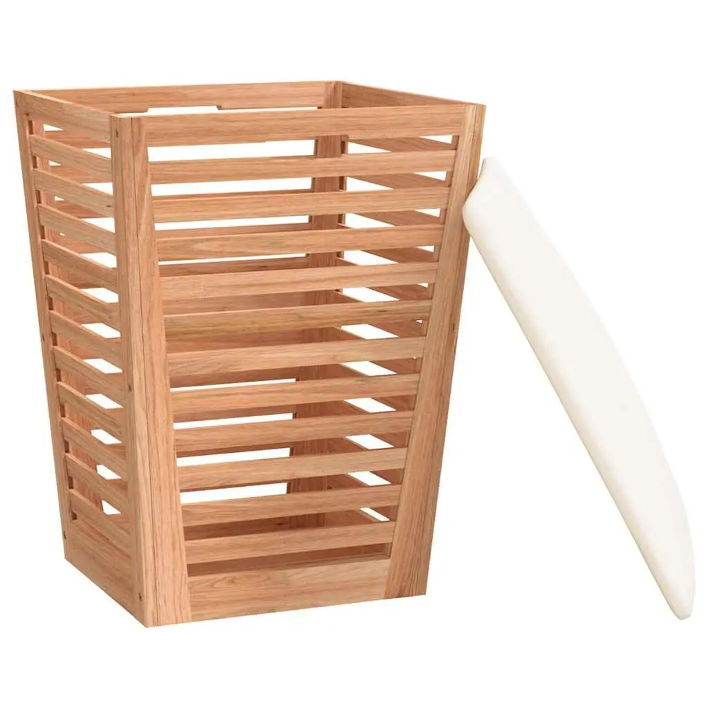 Wooden Bathroom Storage Stool