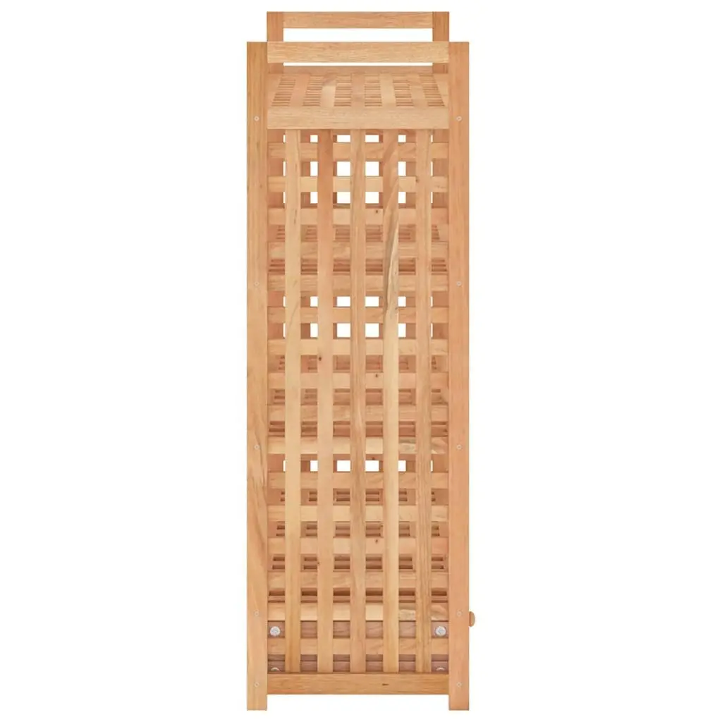 Wooden Shoe Rack with Drawer 70x27x81 cm Brown Storage Organiser 4 Shelf