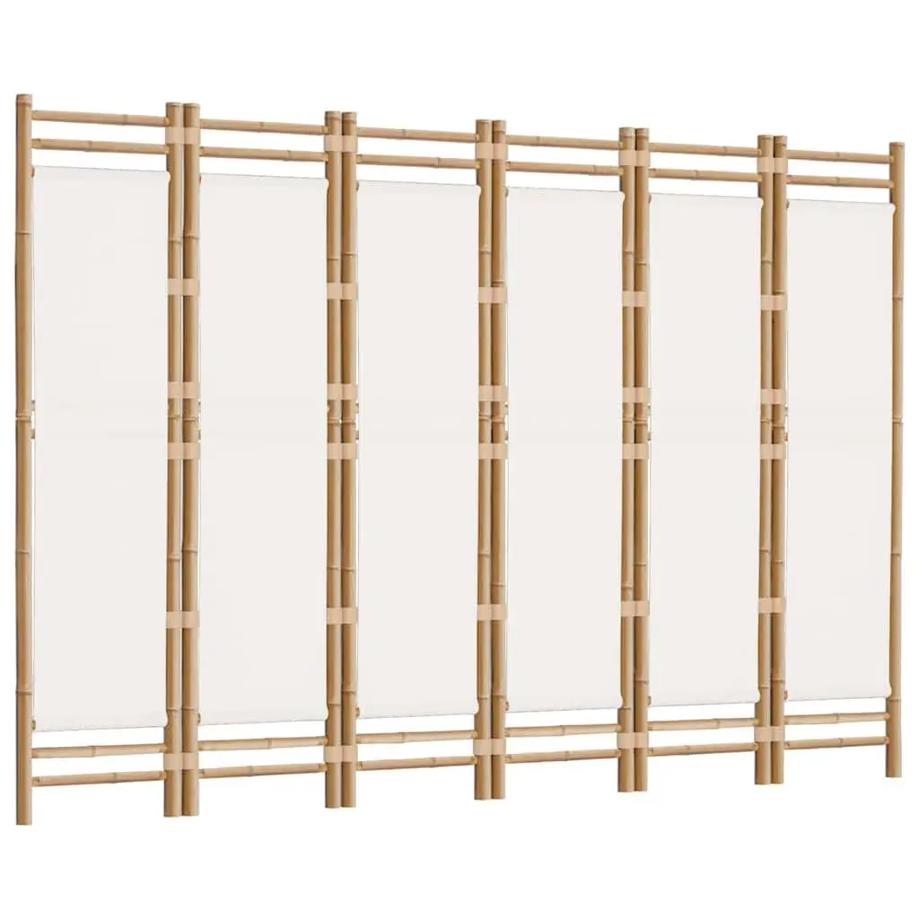 6-Panel Folding Room Divider