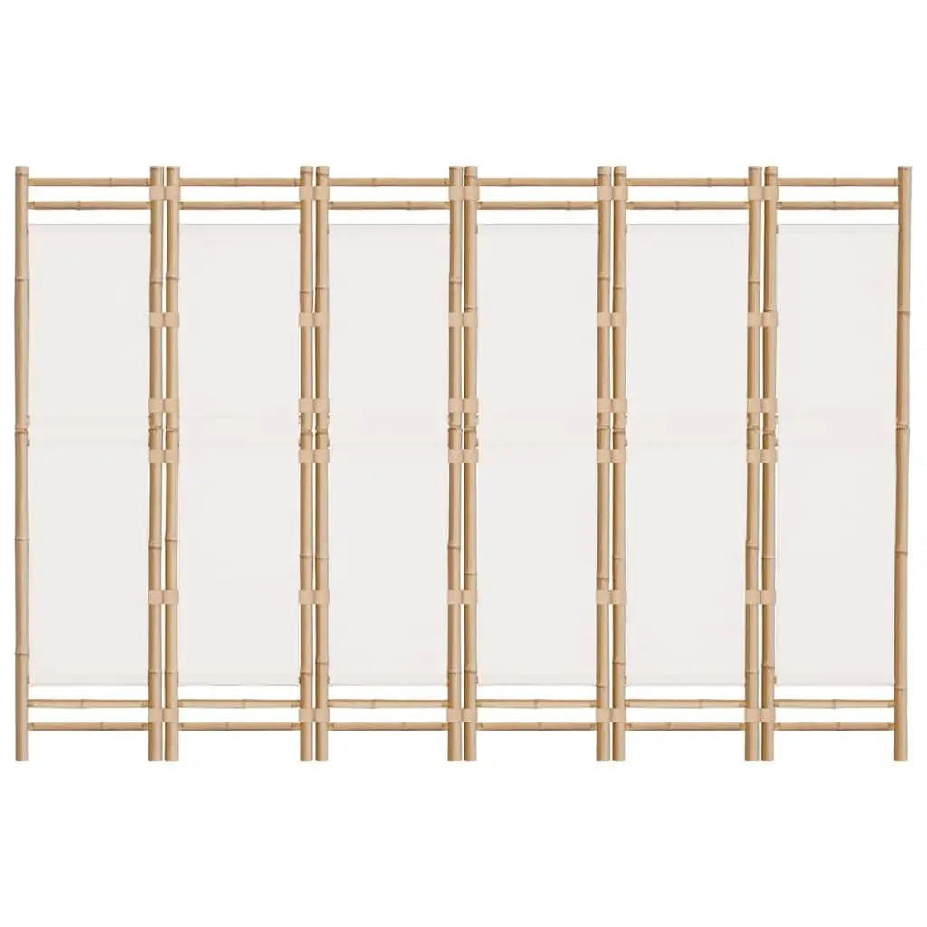 6-Panel Folding Room Divider