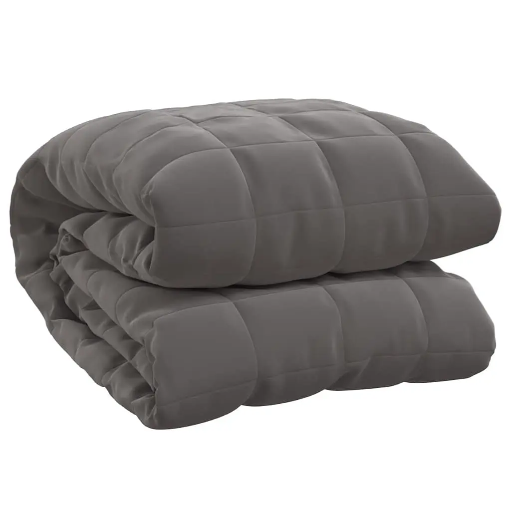 Weighted Blanket Grey 120x180 cm 9 kg Breathable Fabric