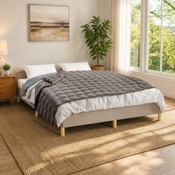 Specifications for Grey Weighted Blanket 150x200 cm 7kg