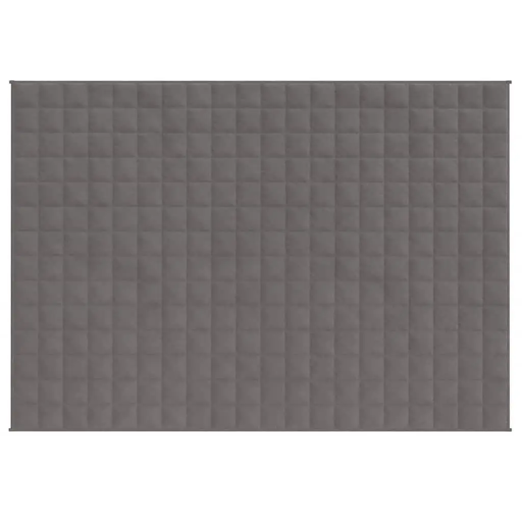 Weighted Blanket 150x200cm Grey 11kg for Sleep and Relaxation