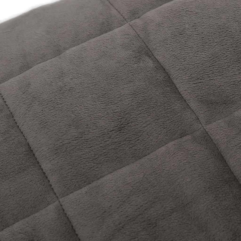 Weighted Blanket 150x200cm Grey 11kg for Sleep and Relaxation