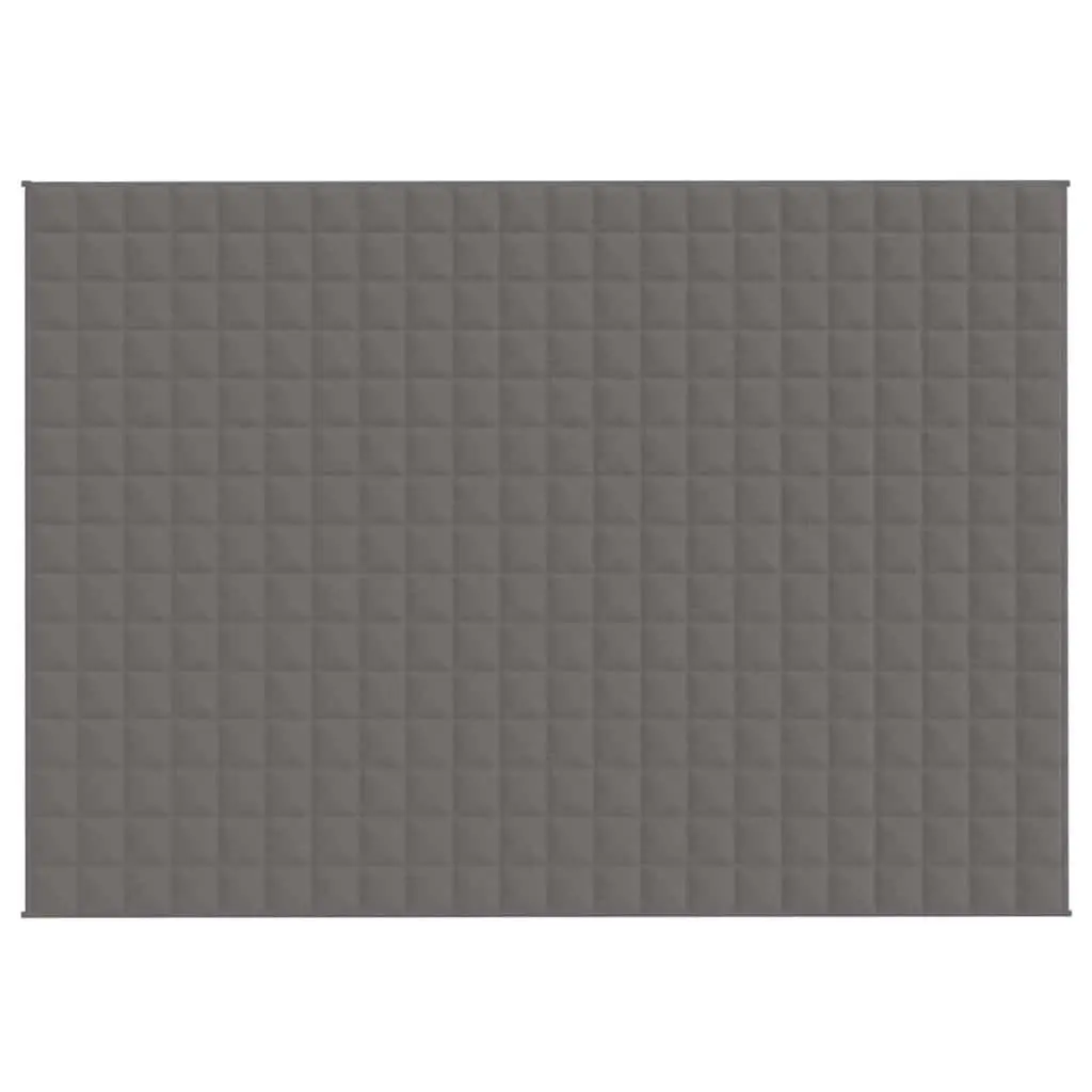 Grey Weighted Blanket 155x220cm 7kg