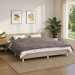 Grey Weighted Blanket 155x220 cm 11 kg – Specifications