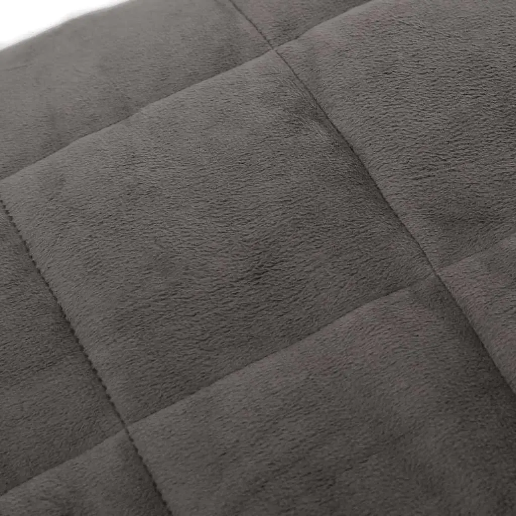 Weighted Blanket Grey 200x200 cm 13 kg