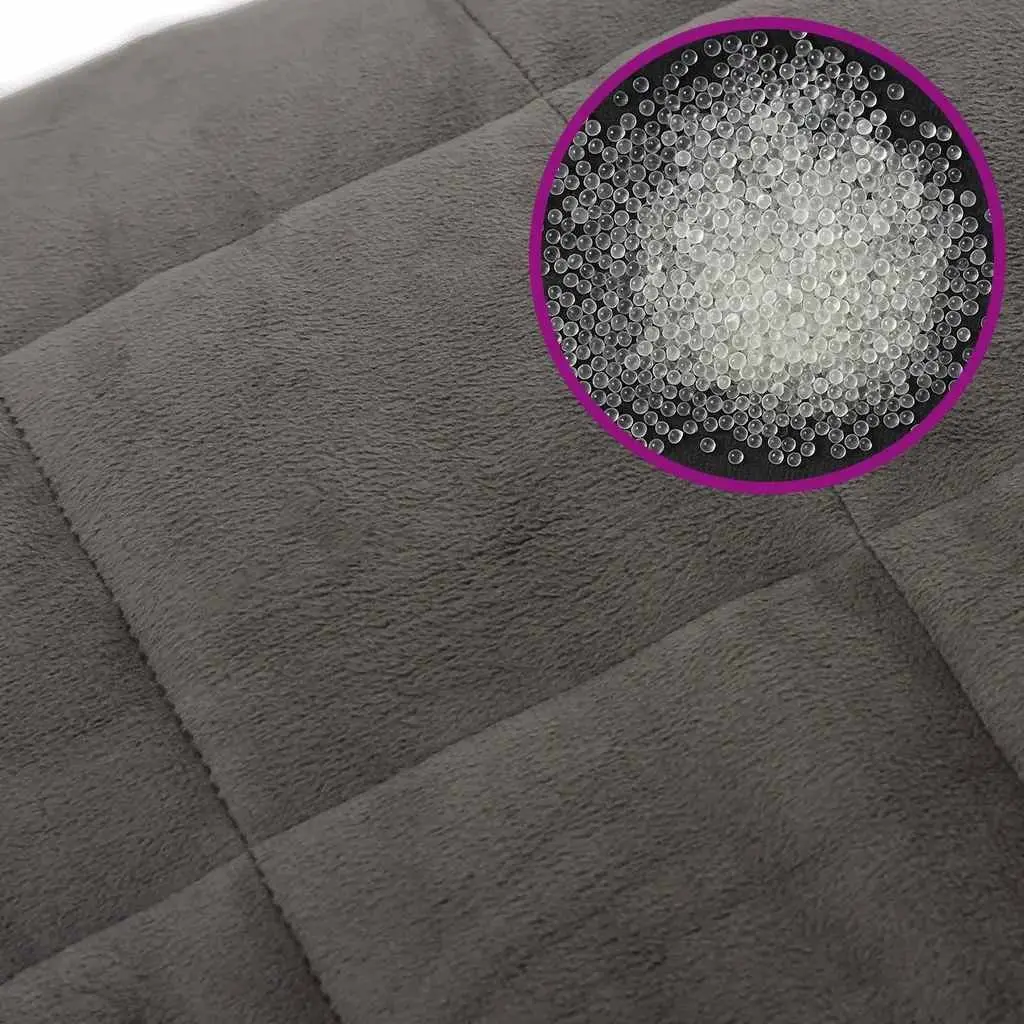 Weighted Blanket Grey 200x200 cm 13 kg