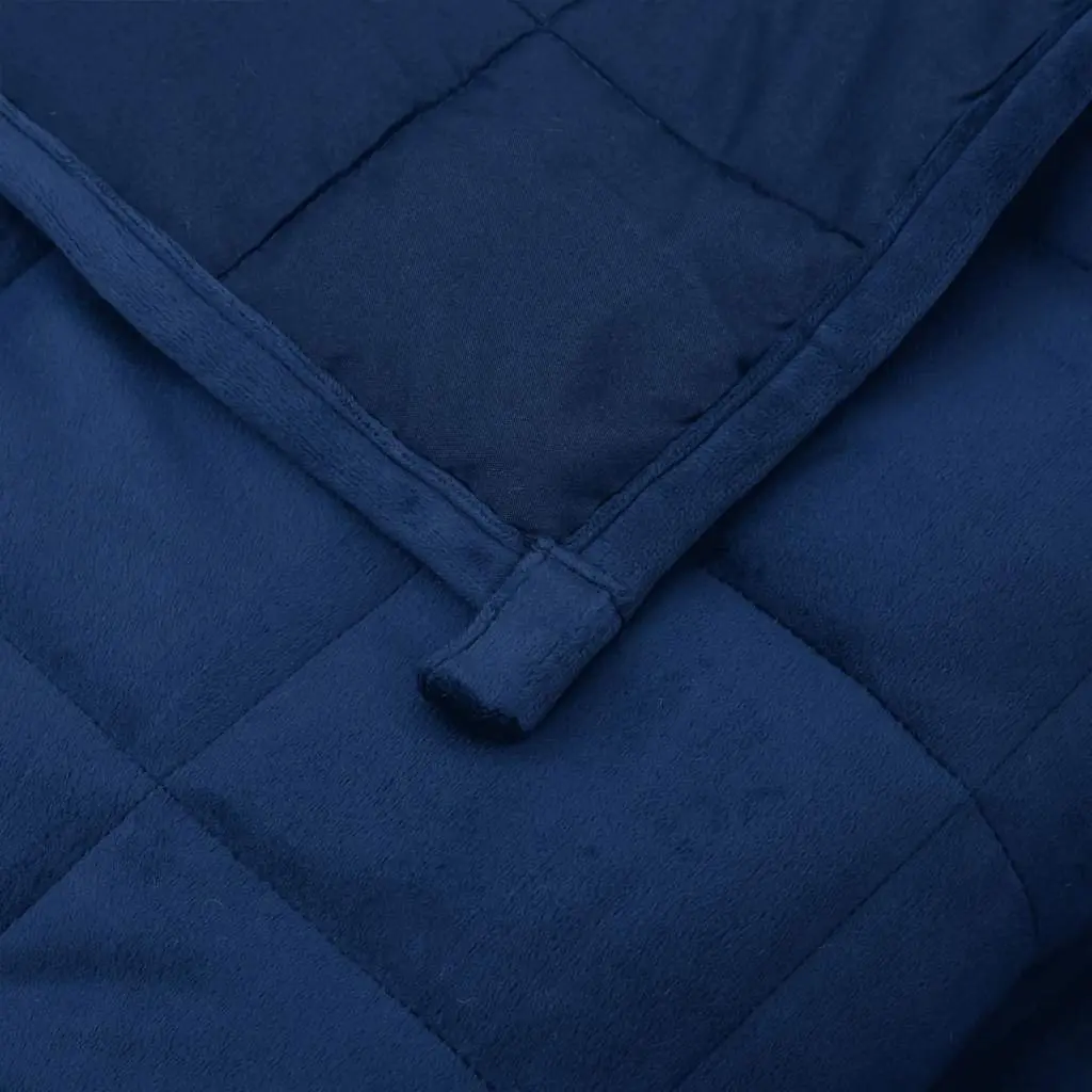 Blue Weighted Blanket 120x180cm 9kg